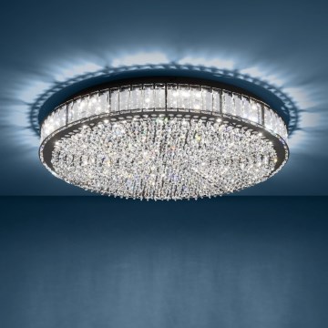 Eglo - Plafonnier à intensité variable LED/52,4W/230V 4000K noir