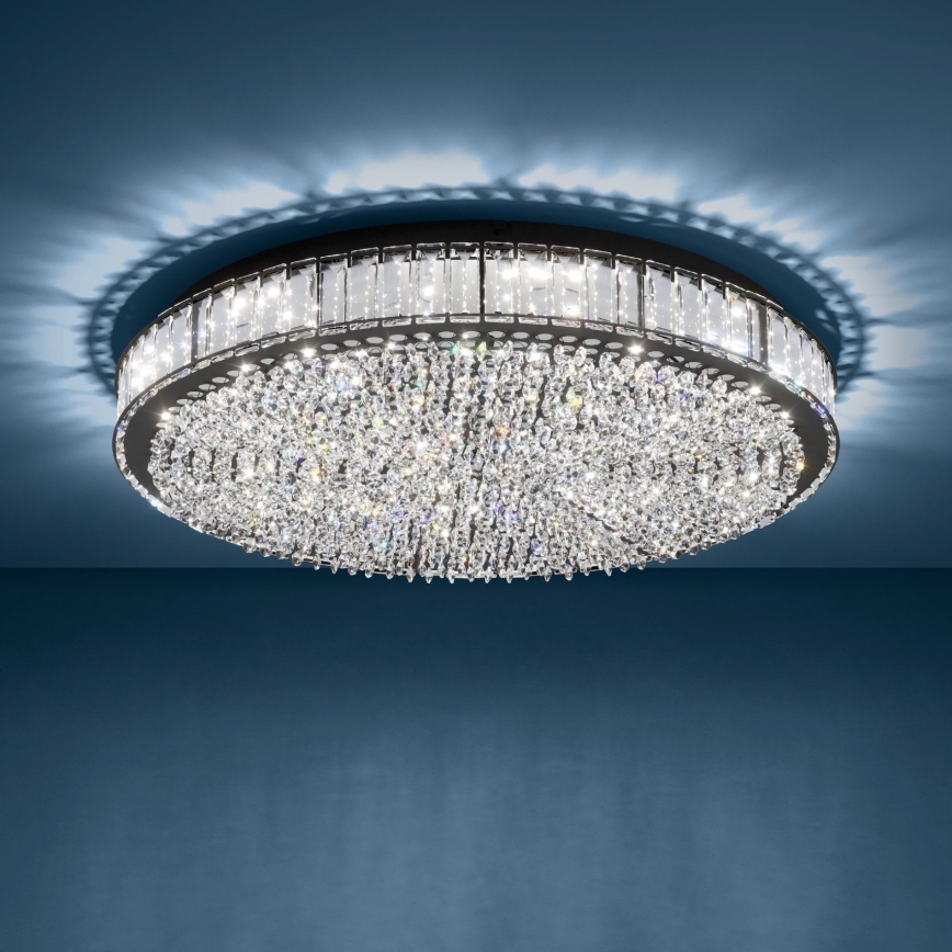 Eglo - Plafonnier à intensité variable LED/52,4W/230V 4000K noir