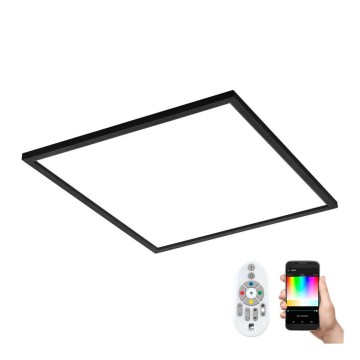Eglo - Plafonnier à intensité variable RGB SALOBRENA-C LED/30,5W/230V + télécommande