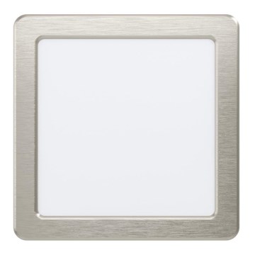 Eglo - Plafonnier encastré LED, 10,5 W / 230 V, 16,6 x 16,6 cm