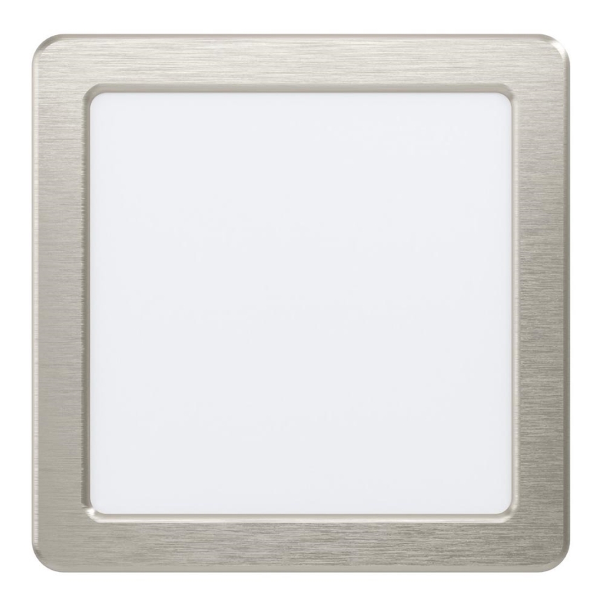 Eglo - Plafonnier encastré LED, 10,5 W / 230 V, 16,6 x 16,6 cm