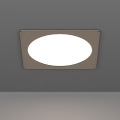 Eglo - Plafonnier encastré LED/10,5W/230V 2700/4000/6500K 16,6x16,6 cm chrome mat