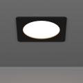 Eglo - Plafonnier encastré LED/6,3W/230V 2700/4000/6500K 11,9x11,9 cm noir