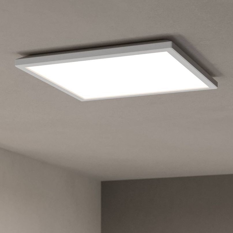 Eglo - Plafonnier extérieur à intensité variable LED/17,6W/230V 2700-6500K 39x39 cm IP44 blanc + télécommande