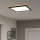 Eglo - Plafonnier extérieur à intensité variable LED/17,6W/230V 2700-6500K 39x39 cm IP44 noir + télécommande