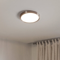 Eglo - Plafonnier LED 14,2 W / 230 V, 2700/4000/6500 K, Ø 27,8 cm, chrome mat