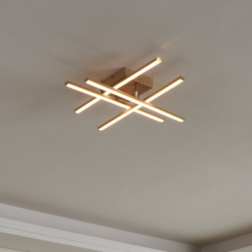 Eglo - Plafonnier LED/20,5W/230V doré