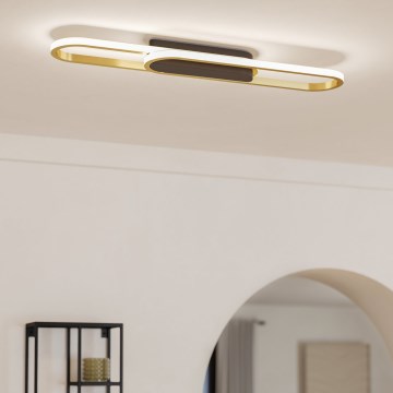 Eglo - Plafonnier LED 20W/230V 2700/4000/6500K doré