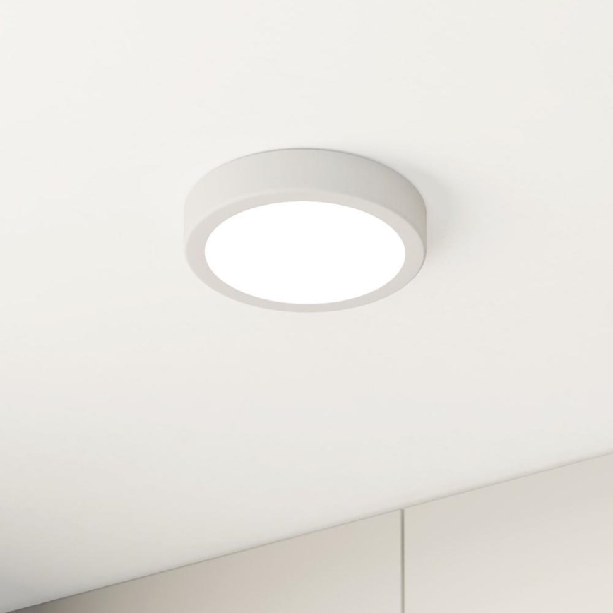 Eglo - Plafonnier LED pour salle de bains 11W/230V IP44 blanc Ø 16 cm