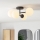 Eglo - Plafonnier LED pour salle de bains en applique 4xG9/4,2W/230V IP44 noir