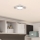 Eglo - Plafonnier LED pour salle de bains LED/7W/230V 2700/4000/6500K 15x15 cm IP44 chrome brillant