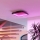 Eglo - Plafonnier LED RGBW dimmable LED/20W/230V 2700-6500K 35x35 cm noir