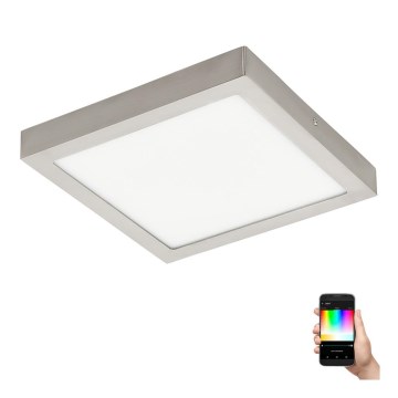 Eglo - Plafonnier LED RVBW à intensité variable FUEVA-C LED/21W/230V