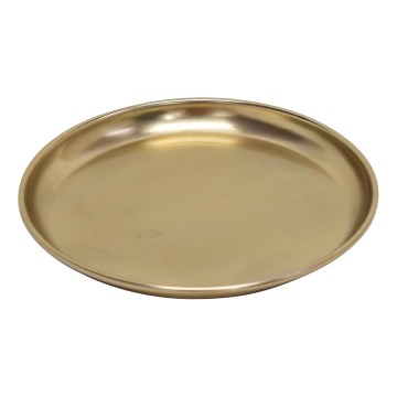 Eglo - Plateau décoratif d. 20,5 cm doré