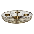 Eglo - Portacandela diam. 45 cm oro