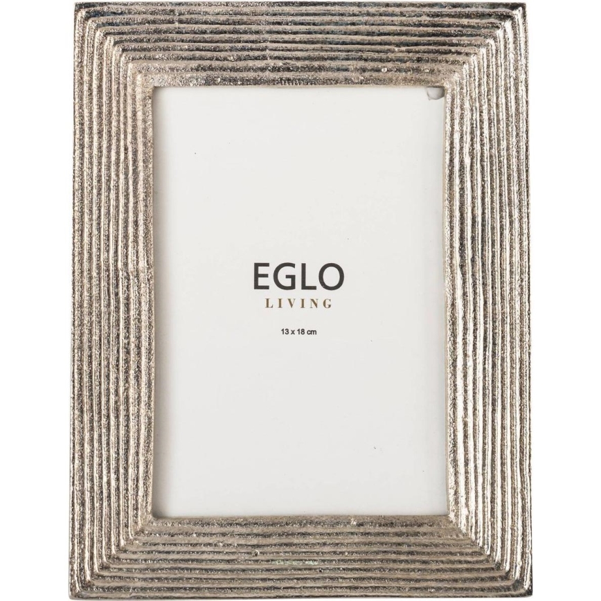 Eglo - Portafotografie 13x18 cm argento
