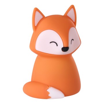Eglo - RGBW-LED wiederaufladbare Touch-Nachtlampe für Kinder, 5W/5V, 1200 mAh, Fuchs