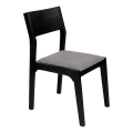 Eglo - Sedia da pranzo 84x55 cm nero/grigio