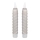 Eglo - SET 2x LED Candele LED/1xAAA 15 cm grigio