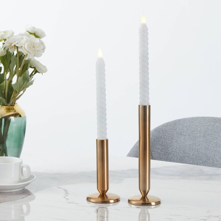 Eglo - SET 2x LED Candele LED/1xAAA 25 cm bianco