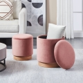 Eglo - SET 2x Sgabello diametro 30,5/37 cm rosa