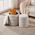 Eglo - SET 2x Sgabello diametro 33,5/40 cm bianco