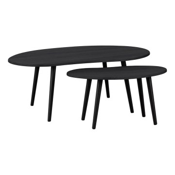 Eglo - SET 2x Tavolino nero