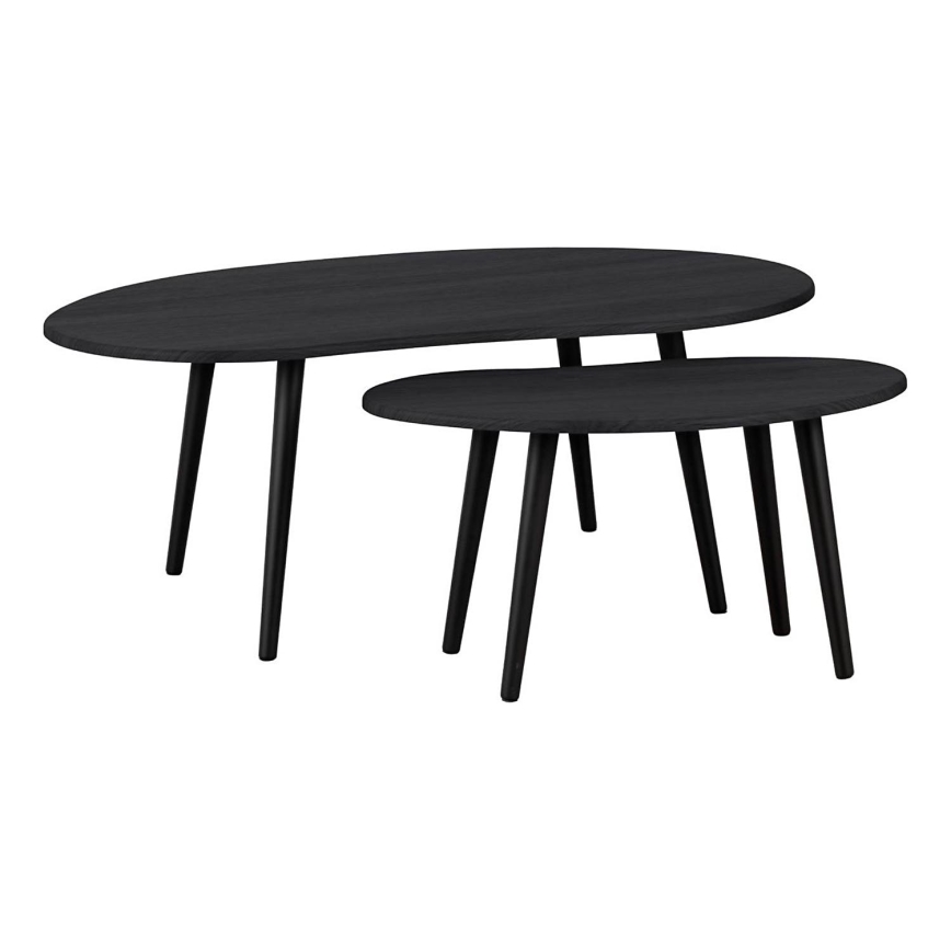 Eglo - SET 2x Tavolino nero