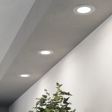 Eglo - SET 3x faretti da incasso LED/3,7W/230V 2700/4000/6500K Ø 8,8 cm bianco