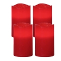 Eglo - SET 4x decorazioni natalizie LED/0,066W/3xAAA rosse