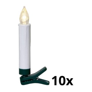 Eglo - Set da 10 luci LED per albero di Natale LED/0,06W/1xAAA