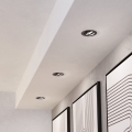 Eglo - Set da 3 faretti da incasso dimmerabili a LED/6,4W/230V Ø 8,8 cm nero