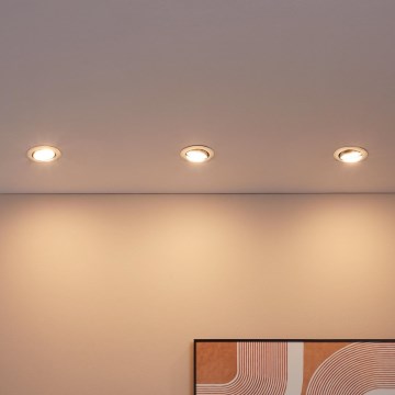 Eglo - Set da 3 faretti da incasso LED PENETO 1xGU10-LED/5W/230V