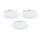 Eglo - Set di 3 faretti LED da incasso FUEVA-RW 1xLED/2,8W/230V Ø 8,5 cm