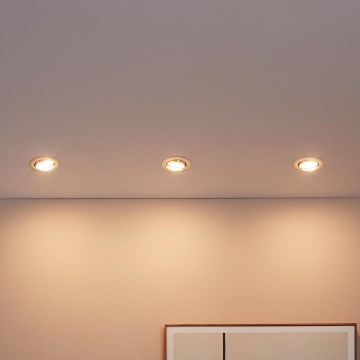 Eglo - Set di 3 faretti LED da incasso PENETO 1xGU10-LED/5W/230V