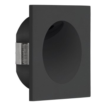 Eglo - Spot d'escalier LED/2W/230V 3000K noir