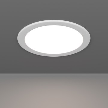Eglo - Spot encastré LED 10,5 W / 230 V, 2700/4000/6500 K, Ø 16,8 cm, blanc