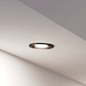 Eglo - Spot encastré LED pour salle de bains 1xGU10/4,5W/230V IP44 noir