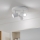 Eglo - Spot pour salle de bains 3x GU10/5W/230V Ø 25 cm IP44 blanc