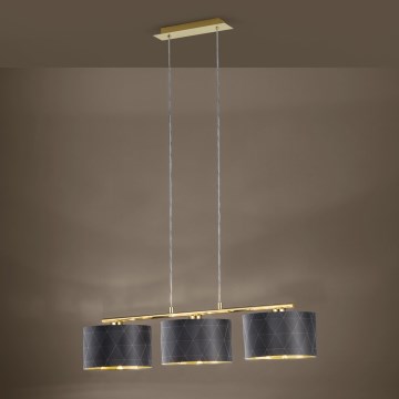 Eglo Stars of Light 39225 - Lampadario con cavo DOLORITA 3xE27/60W/230V