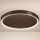 Eglo Stars of Light - dimmbare LED-Deckenleuchte LED/10W/230V + 4xLED/9,5W 2200-6500K Durchmesser 55 cm braun + Fernbedienung