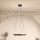 Eglo Stars of Light - LED-dimmbare Pendelleuchte mit Seilaufhängung und Bewegungsmelder 2xLED/19W/230V 2200-6500K Ø 55 cm braun