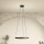 Eglo Stars of Light - Suspension LED dimmable sur câble avec détecteur de mouvement, 2x LED 25 W, 230 V, 2200–6500 K, Ø 80 cm, marron