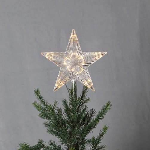 Eglo - Stella di Natale LED 10xLED/0,06W/2xAA