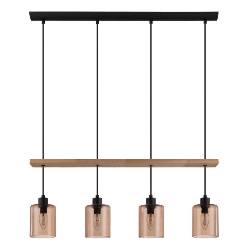 Eglo - Suspension avec fil 4xE14/40W/230V