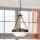 EGLO - Suspension chaîne 2xE27/60W/230V bronze