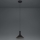 Eglo - Suspension filaire 1xE27/28W/230V noir
