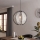 Eglo - Suspension filaire 1xE27/40W/230V d. 48 cm blanc/noir