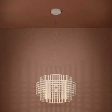 Eglo - Suspension filaire 1xE27/40W/230V d. 48 cm crème