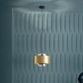 Eglo - Suspension filaire 1xE27/40W/230V doré